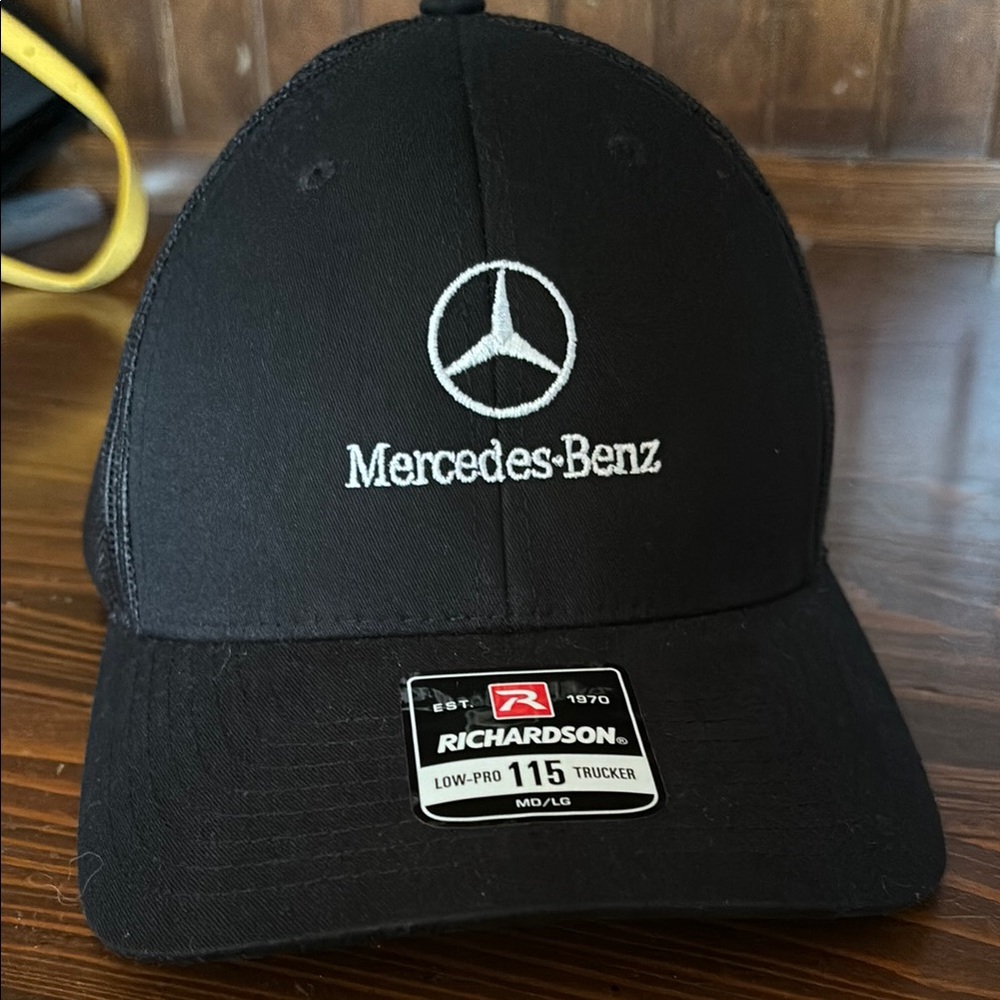 Mercedes-Benz Black Trucker Hat